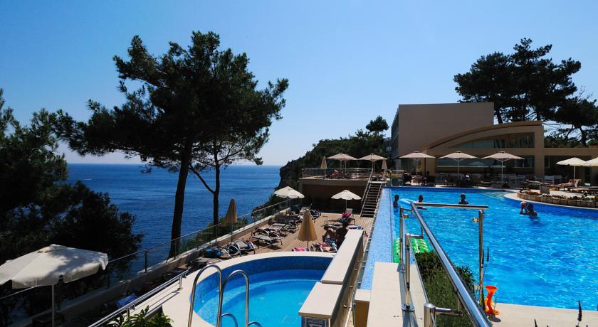 Akrotiri Beach Resort Hotel - Adult Friendly Paleokastritsa Exterior photo